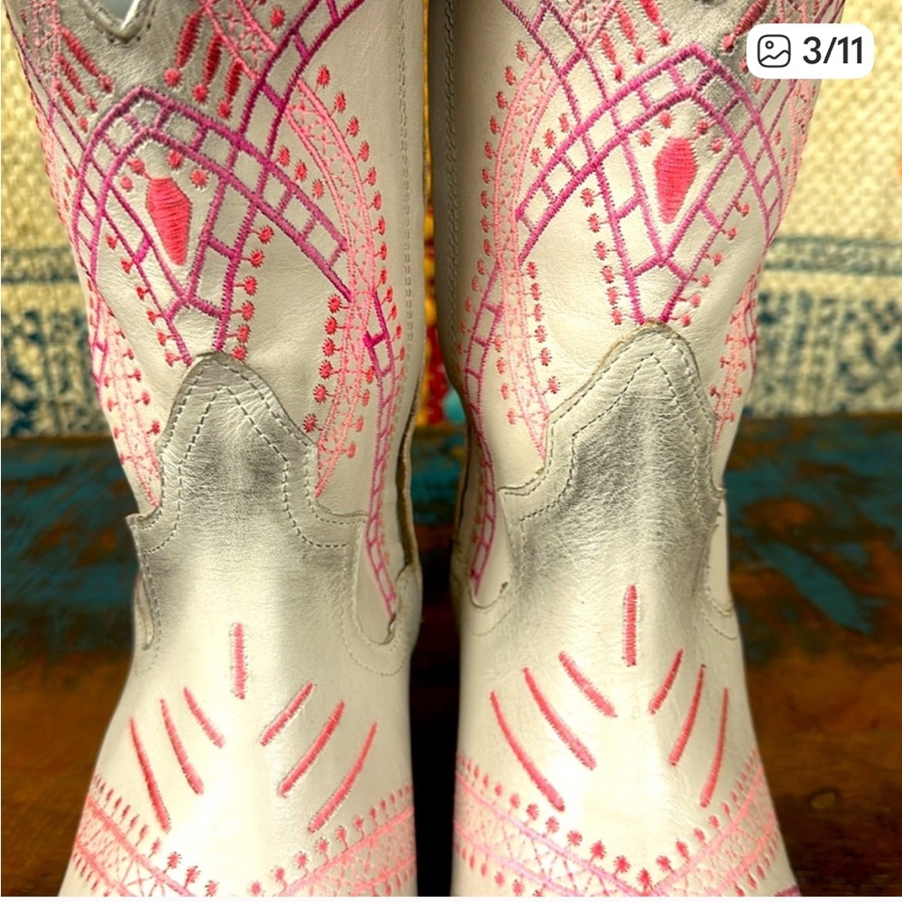 Marco Delli “The Italian Cowboy”, Solaria Boots by Sundance, gray multi, NIB, 39 - Picture 11 of 15